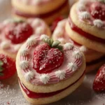 Strawberry Shortbread Cookies First Image