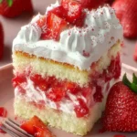 Strawberry Whipped Cream Cake First Image
