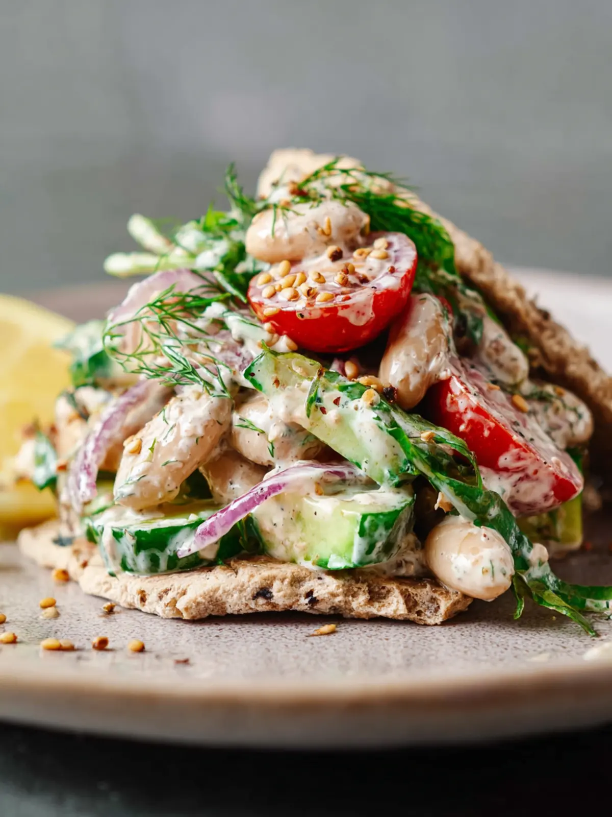 Tahini White Bean Salad First Image