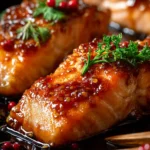 The Best Crispy Honey Glazed Salmon You'll Make In 20 Minutes First Image