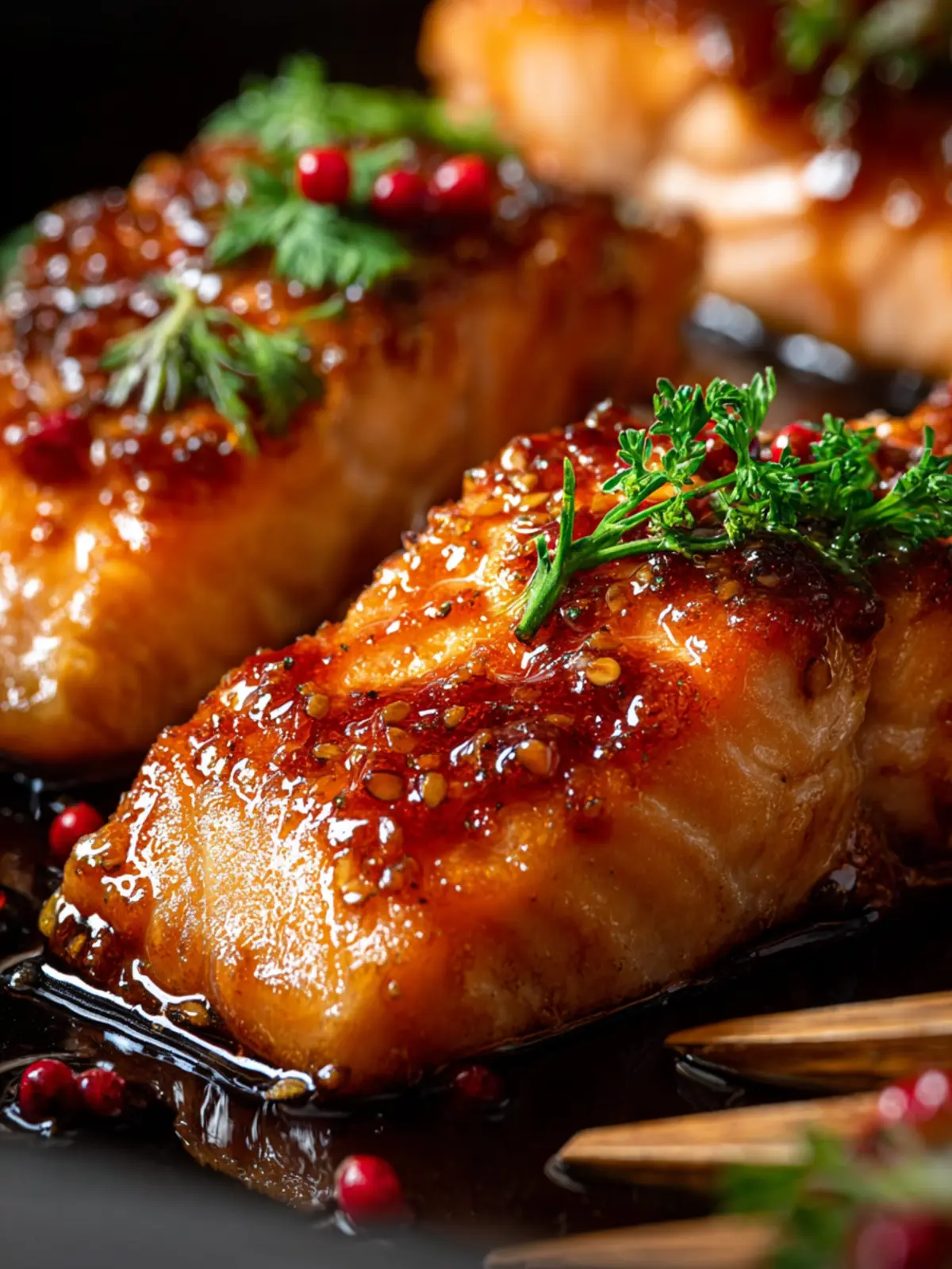 The Best Crispy Honey Glazed Salmon You'll Make In 20 Minutes First Image