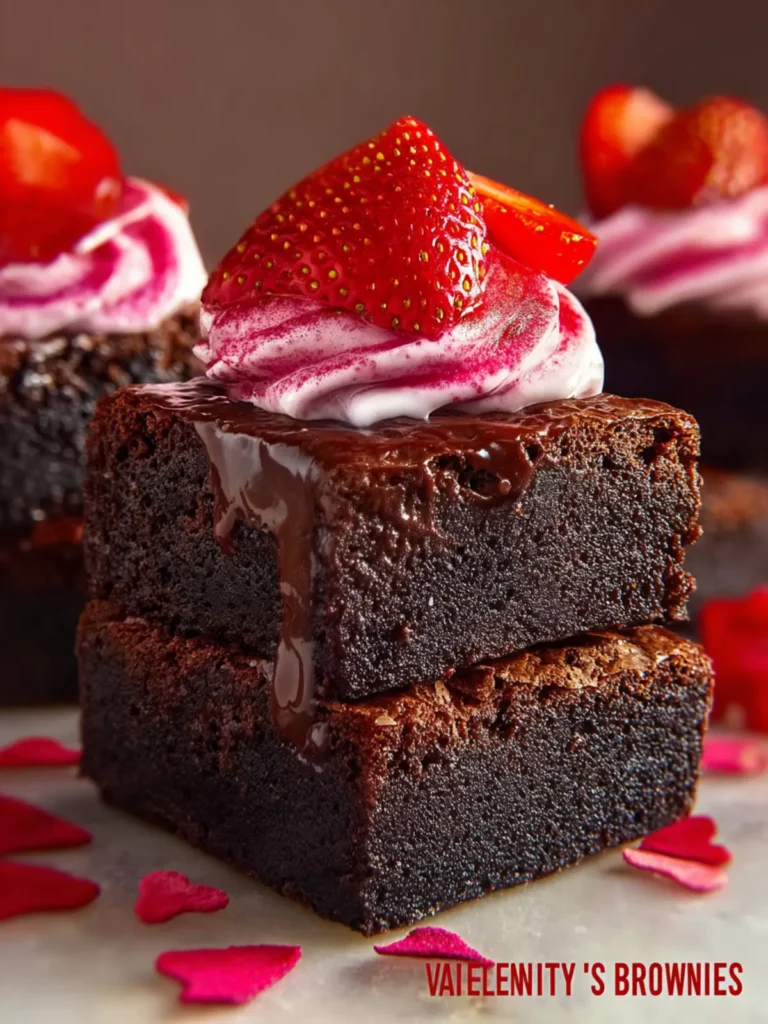 Valentine Brownies First Image