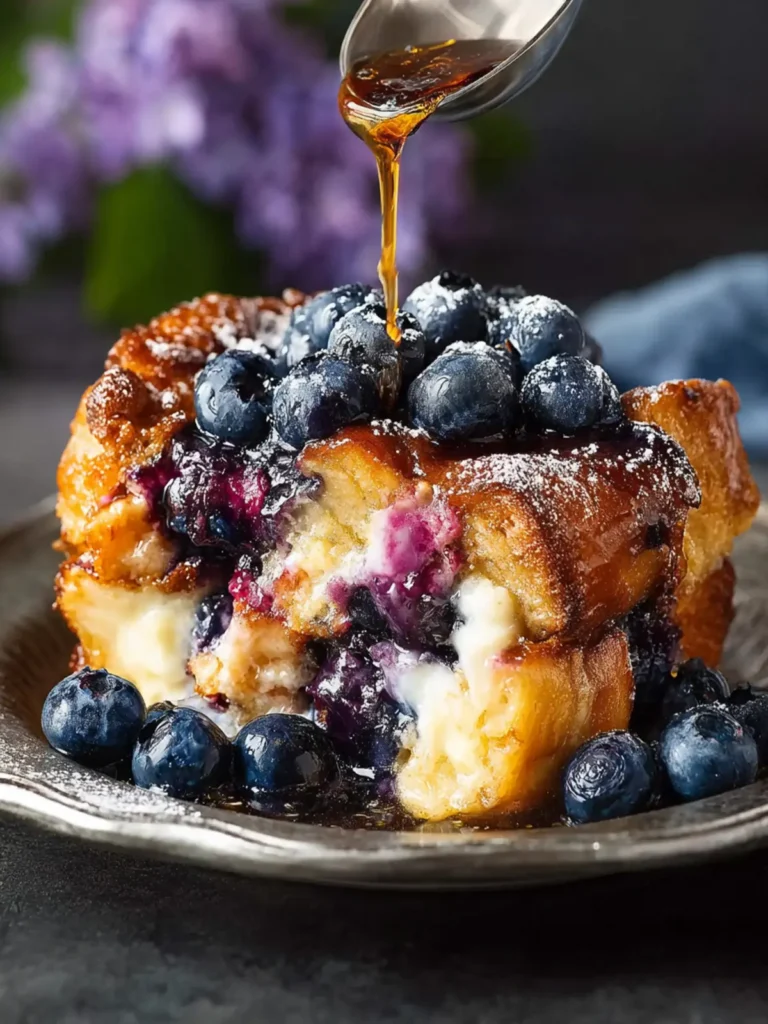 Blueberry French Toast Casserole First Image