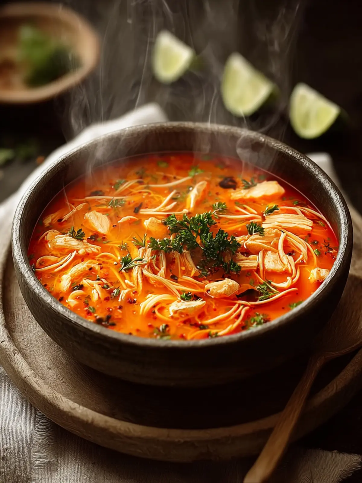 Spicy Chicken Soup First Image