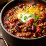 beef chili homemade First Image