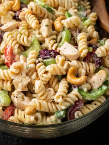 cashew chicken pasta salad First Image