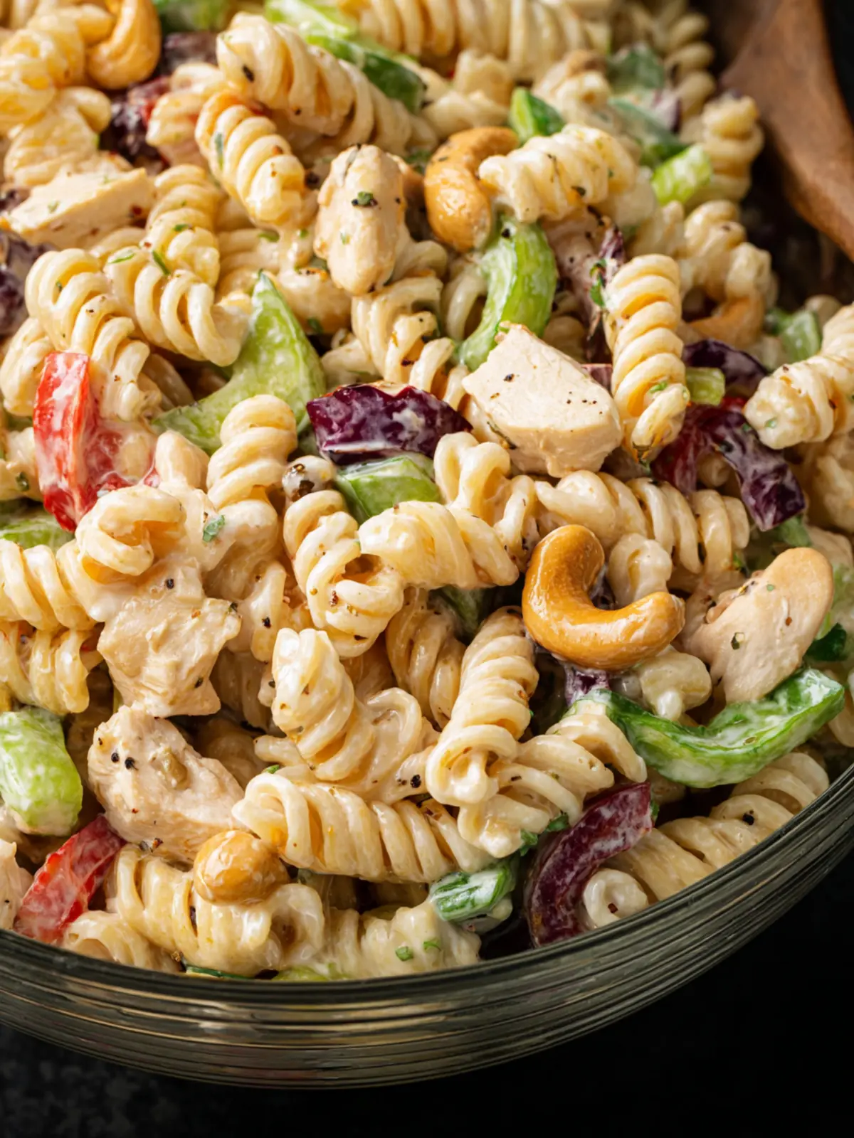 cashew chicken pasta salad First Image