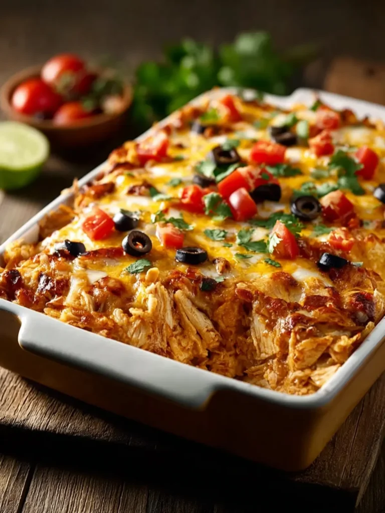 chicken burrito casserole First Image